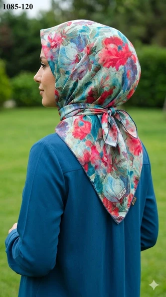 Zer Scarf Dijital Soft Pamuk Eşarp 1085-120 ürün görseli 1