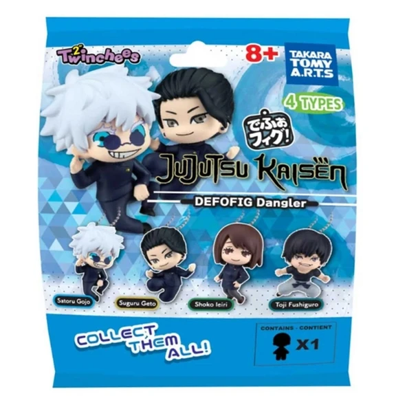 Twinchees Jujutsu Kaisen Defofig Anahtarlık Figür ürün görseli 1