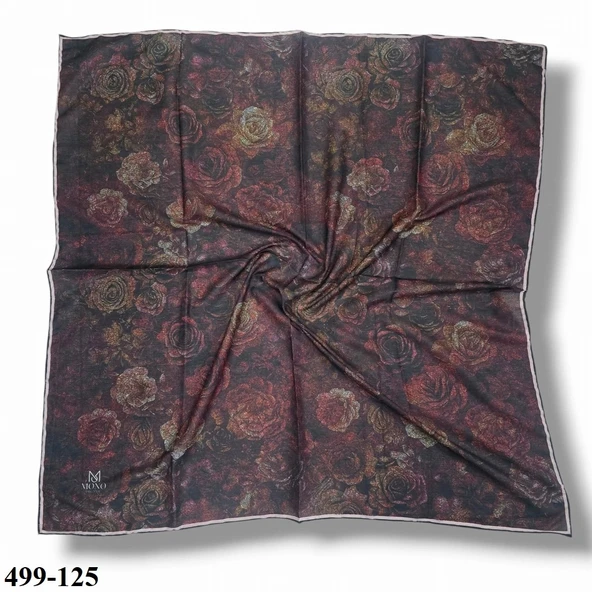 Mono Dijital Organik Soft Eşarp 499-125 ürün görseli 1