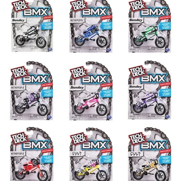 Tech Deck BMX Bisiklet SPM-6028602 - 1 Adet Stokta Olan Gönderilir ürün görseli 1