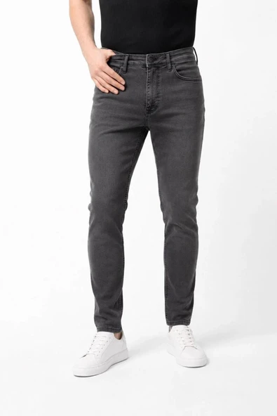 Loft Ricardo Enzo Grey Wash M Erkek Jean Pantolon LF2043529 ürün görseli 1