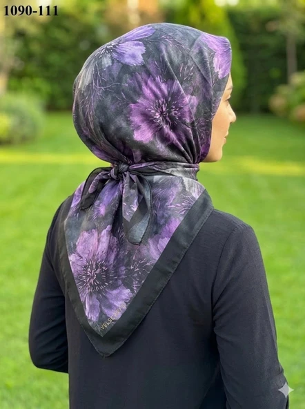 Velscarfs Soft Pamuk Parla Eşarp (Siyah) 1090-111 ürün görseli 1