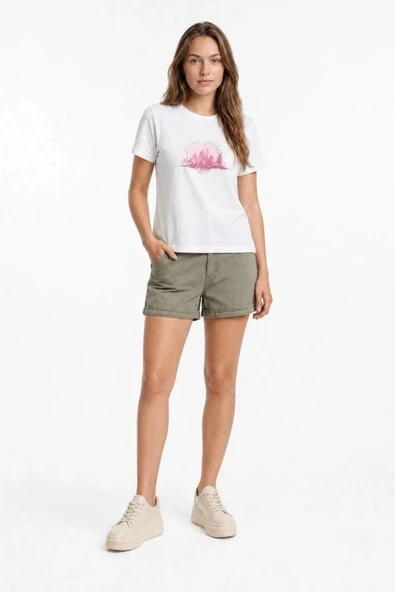Loft Kadın T-shirt LF2042269 - Resim 2
