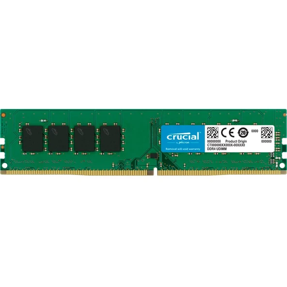 CRUCIAL 16GB 3200MHZ DDR4 CRUPC3200/16 PC RAM ürün görseli 1