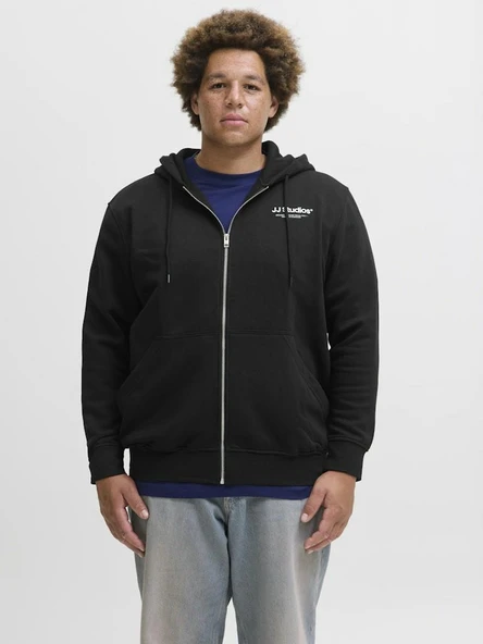 Jack Jones Soho Regular Fit Fermuarlı Erkek Büyük Beden Sweat 12279517 ürün görseli 1