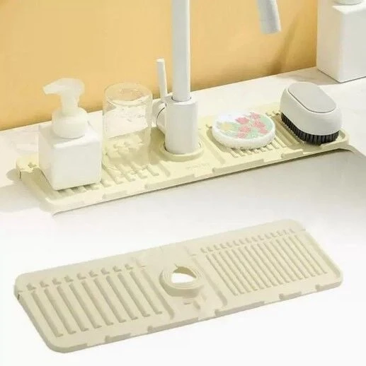 Mutfak Banyo Lavabo Kenarı Silikon Mat Gri ürün görseli 1