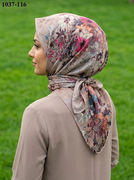 Locella Soft Pamuk Eşarp (A.Vizon-Pembe) 1037-116 ürün görseli 1