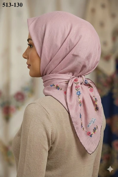 Bonjela Soft Pamuk Eşarp 513-130 ürün görseli 1