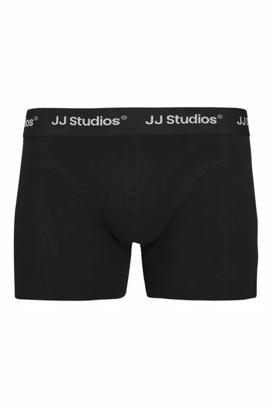 Jack Jones Soho Solıd 3 Lü Paket Erkek Boxer 12280164 - Resim 3