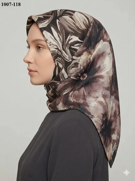 Moon Scarf Soft Pamuk Eşarp 1007-118 ürün görseli 1