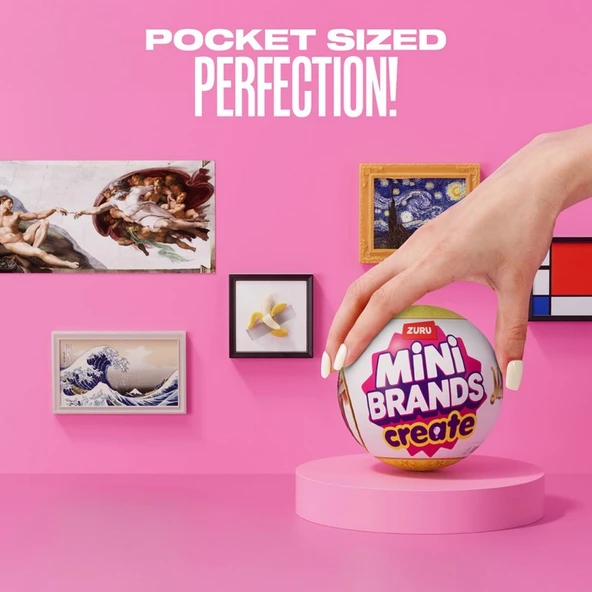 Mini Brands Başyapıtlar Sürpriz Paket - Resim 4