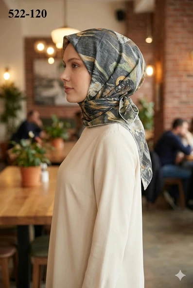 Lopres Dijital Soft Eşarp 522-120 ürün görseli 1