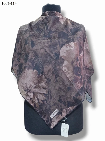 Moon Scarf Soft Pamuk Eşarp 1007-114 - Resim 2
