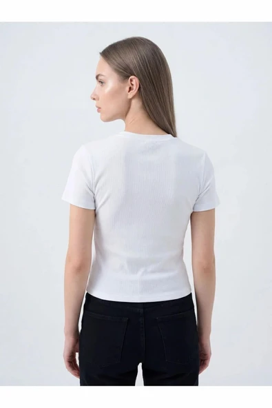 Loft Kadın T-shirt LF2042460 - Resim 3