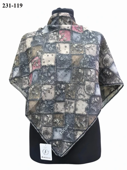 Locella Soft Pamuk Eşarp 231-119 - Resim 2