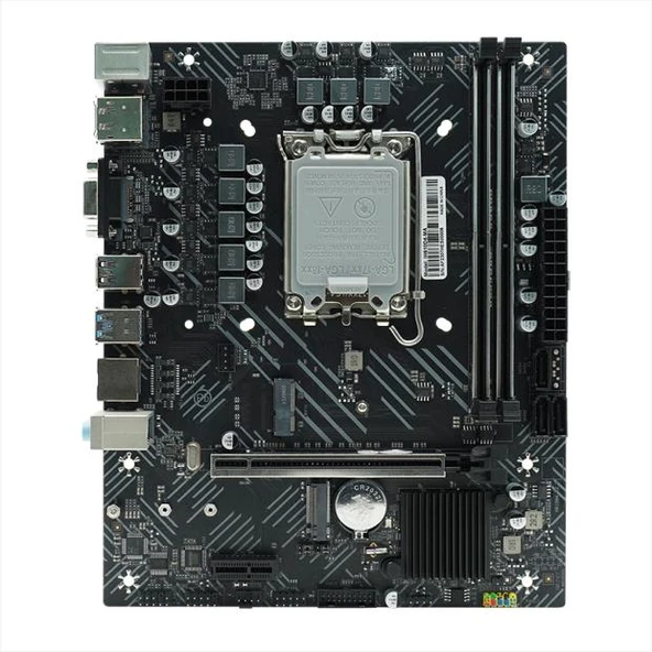 AFOX IH610D4-MA-V4 2xDDR4 VGA/HDMI/DP 1xM.2 1xGLAN 1700P ANAKART ürün görseli 1