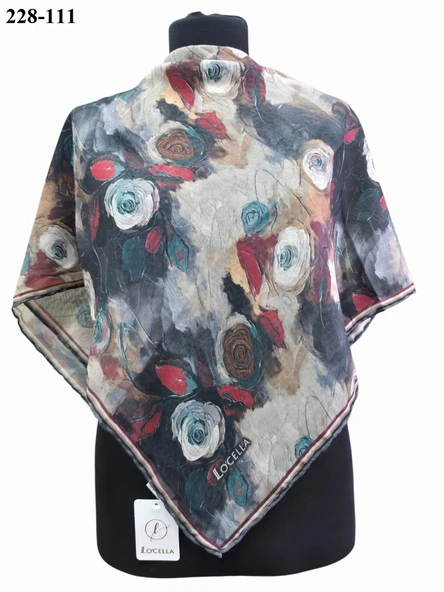 Locella Soft Pamuk Eşarp 228-111 - Resim 2