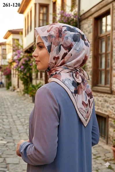 Moon Scarf Soft Pamuk Eşarp 261-120 ürün görseli 1