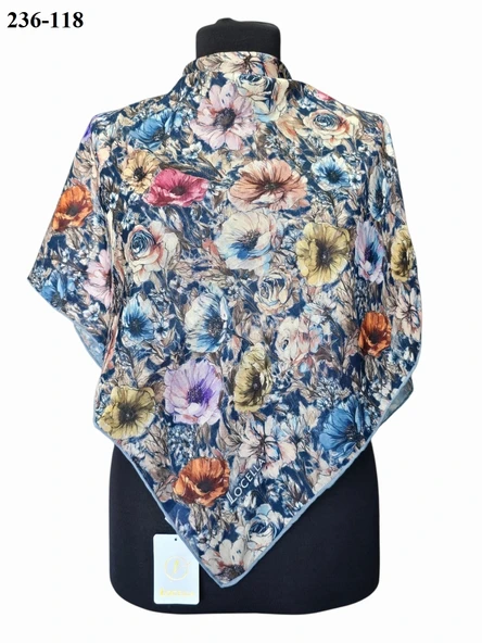Locella Soft Pamuk Eşarp 236-118 - Resim 2