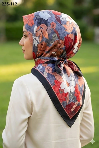 Velscarfs Soft Pamuk Parla Eşarp (Siyah) 225-112 ürün görseli 1