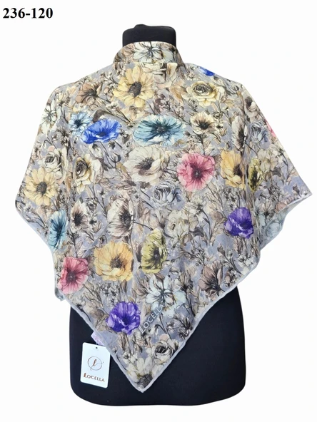 Locella Soft Pamuk Eşarp 236-120 - Resim 2