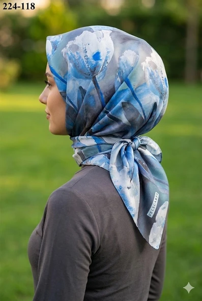 Velscarfs Soft Pamuk Parla Eşarp 224-118 ürün görseli 1
