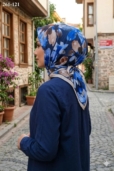 Moon Scarf Soft Pamuk Eşarp 261-121 ürün görseli 1