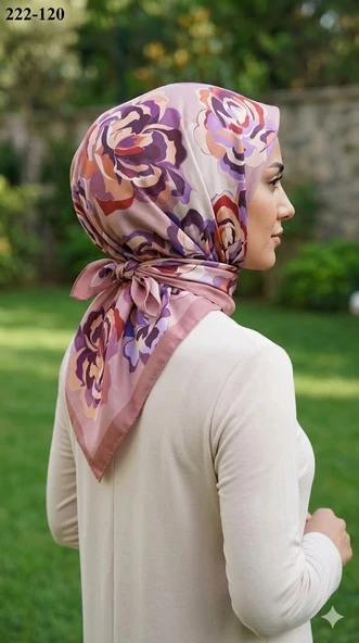 Velscarfs Soft Pamuk Parla Eşarp (Pişmiş Ayva) 222-120 ürün görseli 1