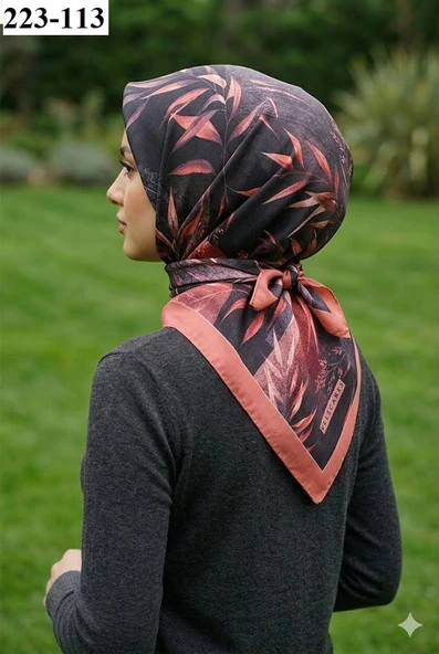 Velscarfs Soft Pamuk Parla Eşarp (Pişmiş Ayva) 223-113 ürün görseli 1