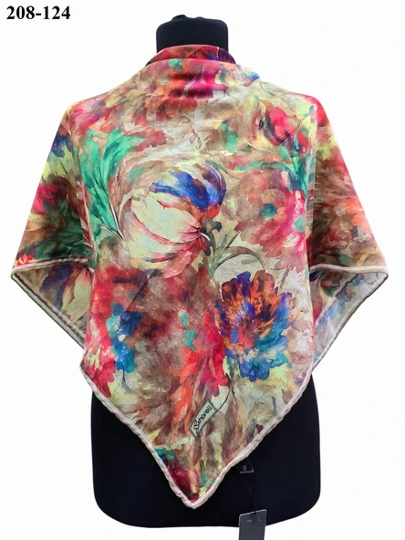 Sharell Soft Pamuk Eşarp 208-124 - Resim 2