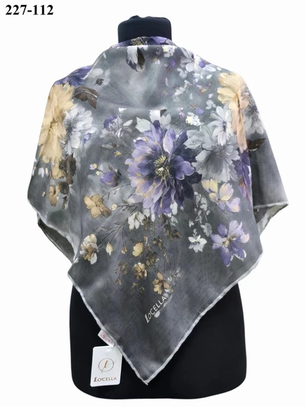 Locella Soft Pamuk Eşarp 227-112 - Resim 2