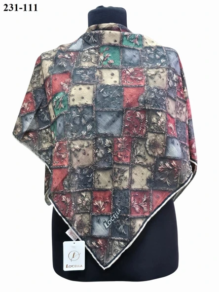 Locella Soft Pamuk Eşarp 231-111 - Resim 2