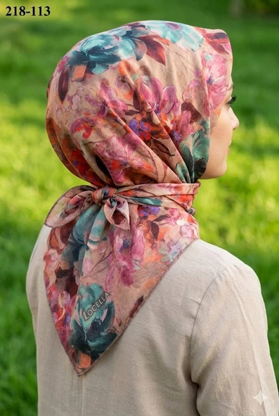 Locella Soft Pamuk Eşarp (A. Vizon) 218-113 ürün görseli 1