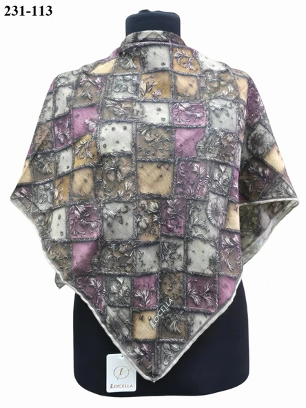 Locella Soft Pamuk Eşarp 231-113 - Resim 2