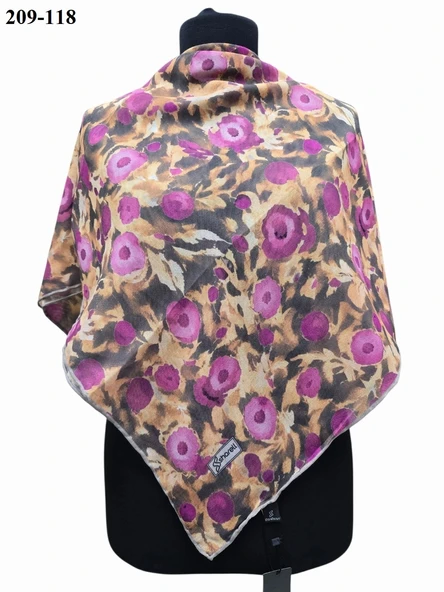 Sharell Soft Pamuk Eşarp 209-118 - Resim 2