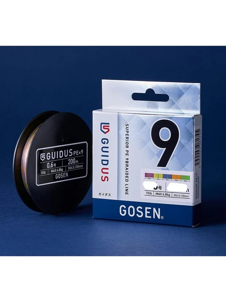 GUIDUS PE×9 Multicolor 150m Örgü Misina ürün görseli 1