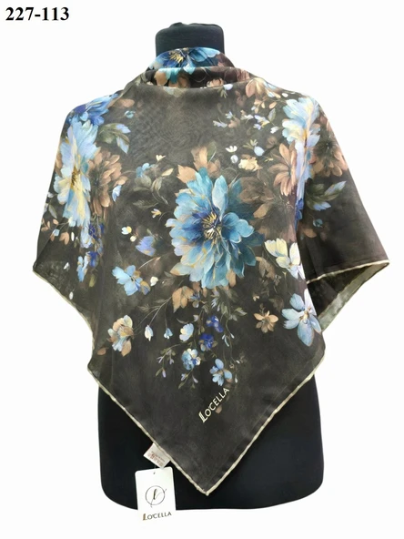 Locella Soft Pamuk Eşarp 227-113 - Resim 2