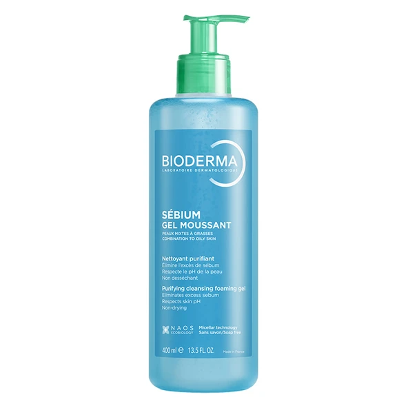 Bioderma Sebium Foaming Gel 400 ml ürün görseli 1