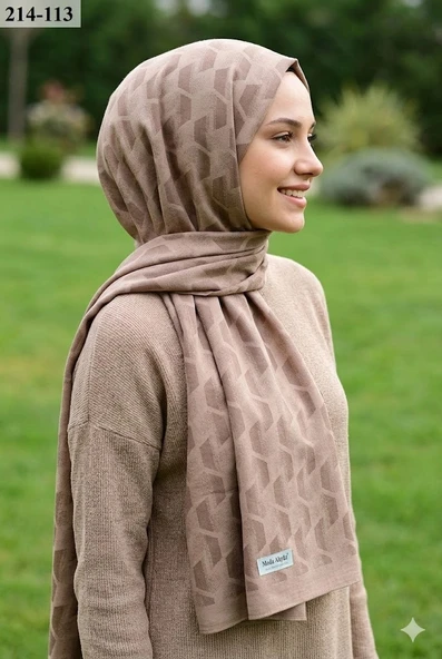 Moda Akyüz Ayrobin Jakar Şal (Karamel) 214-113 ürün görseli 1