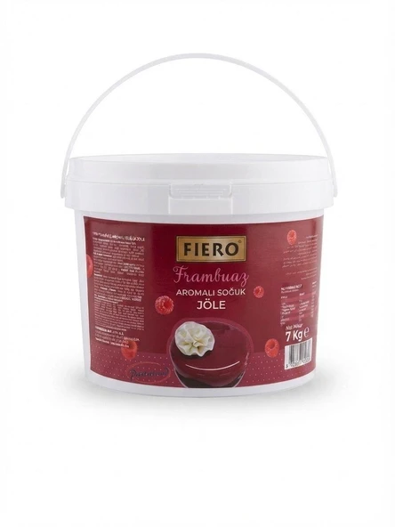 Fiero Frambuaz Aromalı Soğuk Jöle (7 KG) ürün görseli 1