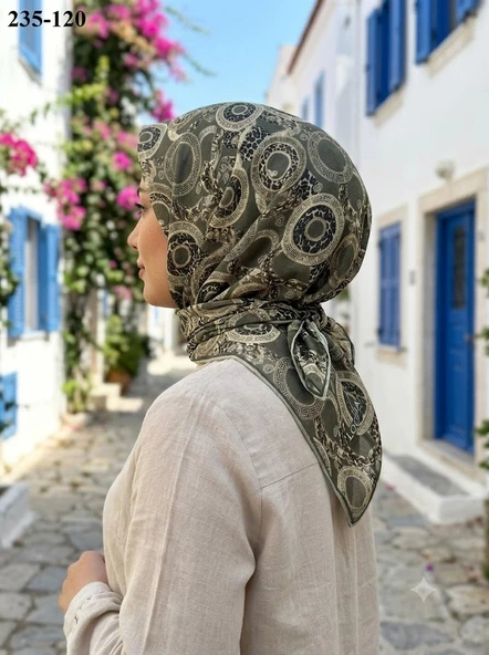 Locella Soft Pamuk Eşarp 235-120 ürün görseli 1