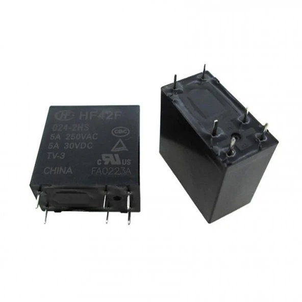 Panasonic 024-2HS 5A 24 Volt 250 Watt 6 Pin Role Kombi ürün görseli 1