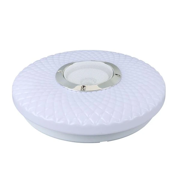 Powermaster PM-27329 Beyaz 30*6 Cm 24 Watt Bluetooth Hoparlörlü Tavan Aydınlatma (AL-BL302) Tornavida Hediyeli ürün görseli 1