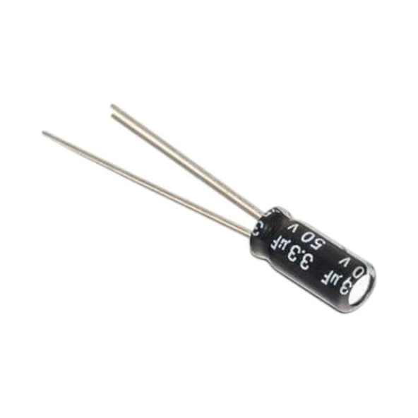 3,3 MF 50 V Kondansatör ürün görseli 1