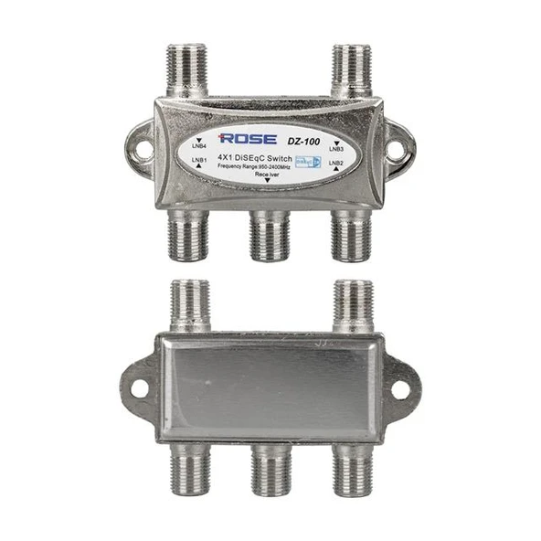 Rose DZ-100 4X1 Diseqc Switch ürün görseli 1