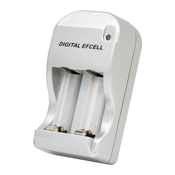 Digital Efcell 123A - 16340 - 17335 2’Li Ev Ve Araç Pil Şarj Cihazı ürün görseli 1