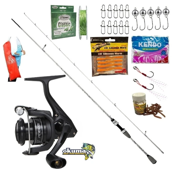 Okuma Revenger Rv-2000A 2.28mm 1-9gr Kendo Kenshi Pro Lrf Olta Takımı Seti ürün görseli 1