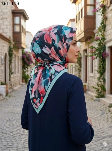 Moon Scarf Soft Pamuk Eşarp 261-113 ürün görseli 1