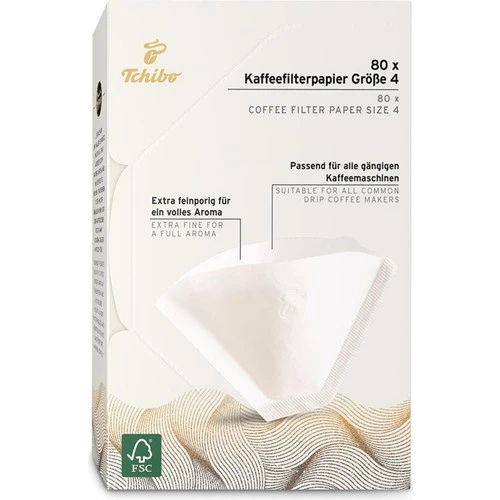 Filtre Kahve Kağıdı, Boyut 4, 80 adet ürün görseli 1