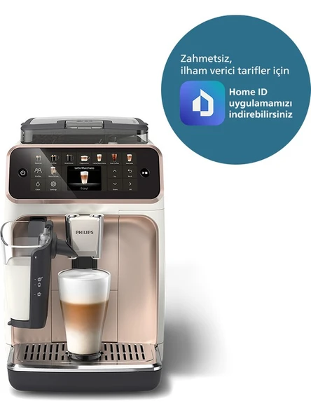 Philips 5500 Serisi LatteGo EP5543/80 Tam Otomatik Espresso Makinesi (Teşhir Ürünü) ürün görseli 1